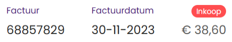 Factuurdatum zichtbaar - Release Notes Mijn Alfa - 26 nov 2024