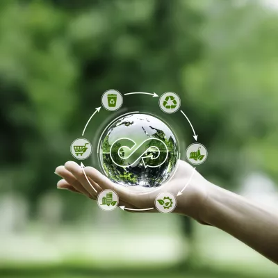 Groene globe