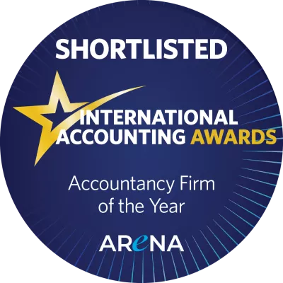 Shortlisted for the award Accounting Firm of the Year