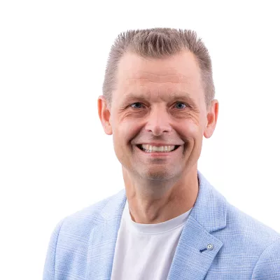 Portretfoto van Jasper van der Wel