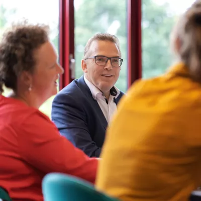 Collega's aaff overleg