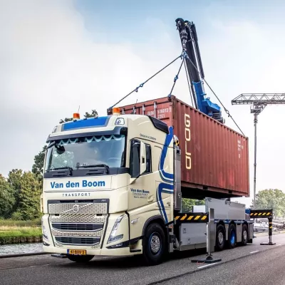Van den Boom vrachtwagen