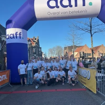 aaff Nijkerk doet mee aan een hardloopevent in de regio