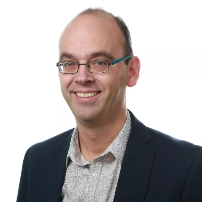 Portretfoto van Maurice van Schagen