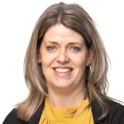 Portretfoto van Carla van Overveld