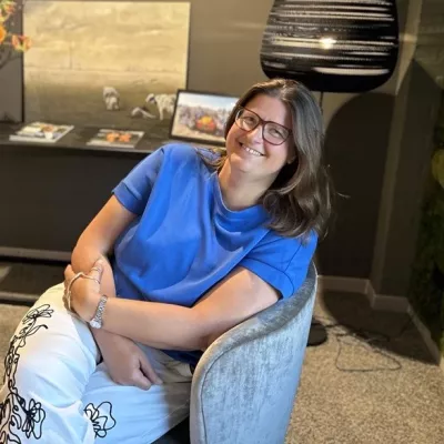 Maaike op kantoor in IJsselstein