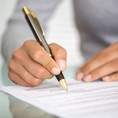 Levenstestament wordt ondertekend