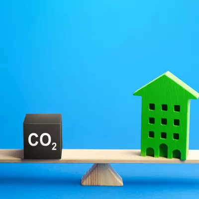 Balans tussen CO2 en groen vastgoed