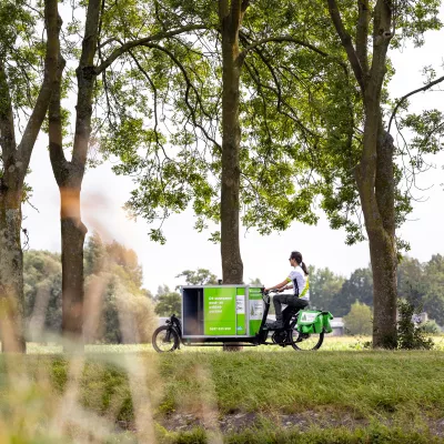 Gorkumse fietskoerier 