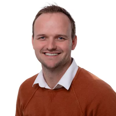 Portretfoto van Koos van Eck