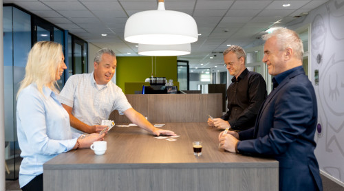 Collega's aaff Groningen