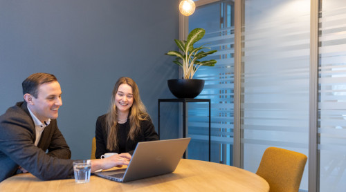 Collega's aaff overleg
