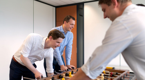 Collega's Roosendaal tafelvoetballen