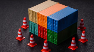 Aanhouding van container met goederen