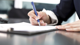Handtekening zetten op jaarrekening